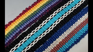 Weaving Narrow Bands using a Rigid Heddle Loom [upl. by Leighton]