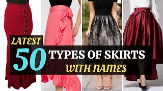 50 Types of Skirts With Name  Types of Western Skirts  Blossom Trends [upl. by Oloapnaig]