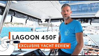 LAGOON 450F  The most popular flybridge catamaran EXCLUSIVE YACHT REVIEW [upl. by Normandy993]