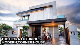 The Ultra Luxurious Modern Corner House [upl. by Feilak]