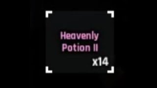 using 14 heavenly 2 potions during glitch biome in sols rng [upl. by Eneloj]