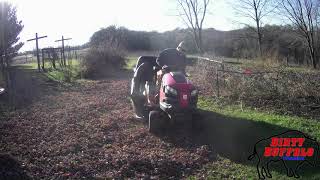 Homemade bagger for lawn mower [upl. by Nyrb]