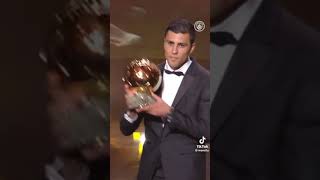 the winner of 2024 Ballon dior is rodri [upl. by Bj153]