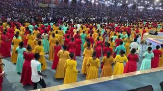 EFATHA MASS CHOIR in Kibaha [upl. by Aneekal139]