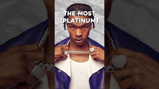 Rappers With The MOST Platinum Songs [upl. by Alphonsa]