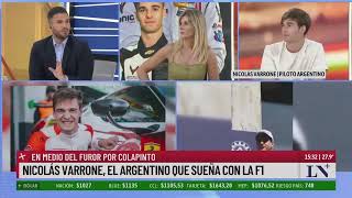 Nicolás Varrone el piloto argentino de Cadillac que quiere acompañar a Colapinto en la Fórmula 1 [upl. by Nnaid879]