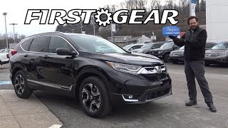 First Gear  2017 Honda CRV Touring AWD  Review and Test Drive [upl. by Avrenim802]