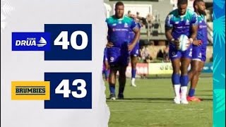 Fijian Drua VS Brumbies PreSeason Highlights 2024 [upl. by Orfield452]