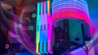 Clean RGB RAM  Adata XPG D50 SPECTRIX 4x8GB 3600Mhz [upl. by Alys]