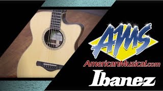 2020 Ibanez ACFS580CE  American Musical Supply [upl. by Nymzaj]