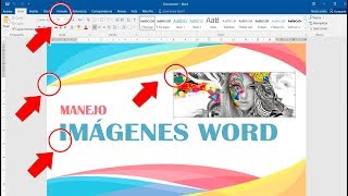 4 Trucos para manejar imágenes en Word [upl. by Saffren]