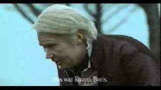 Mercedes Commercial with Mika Hakkinen and Boris Becker [upl. by Nosnarb963]