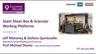 Giant Shear Box amp Granular Working Platforms [upl. by Merrile]