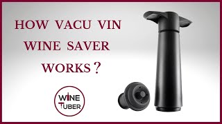 Do Vacu Vin Wine Savers actually work  WineTuber [upl. by Meador]