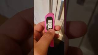 How to set up Pedometer watch [upl. by Ailero876]