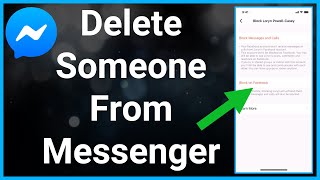 How To Remove Someone From Facebook Messenger [upl. by Airamana]