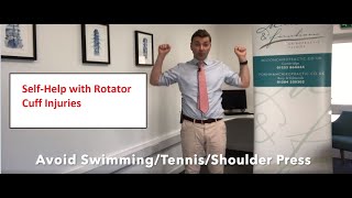 Self Help and Exercises With Rotator Cuff Injuries Part 1 [upl. by Eiro]