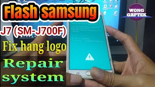 Flash samsung J7 SMJ700F  J7 2015 flash [upl. by Alicsirp]