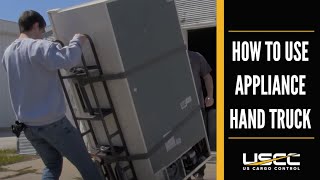 Appliance Hand Truck Features  How to Use Appliance Dolly [upl. by Oech]