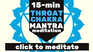 Throat Chakra Meditation HAM by Natural Healer [upl. by Elita505]