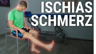 Ischiasnerv Schmerzen  Nerven Mobilisation zum Mitmachen [upl. by Quinby]