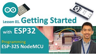 01 Getting Started with ESP32  IoT Development  Arduino IDE setup  ESP32 pinout  GPIO Led Blink [upl. by Gonyea]