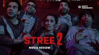 Stree 2 2024  Bollywood Movie  Movie Review [upl. by Ijneb6]