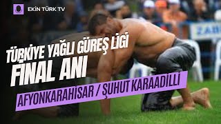 AFYONKARAHİSAR ŞUHUT KARAADİLLİ YAĞLI GÜREŞLERİ FİNAL ANI ORHAN OKULU  MUSTAFA BATU [upl. by Champagne]