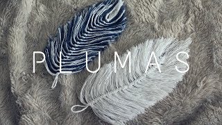 Plumas De Hilo Feathers made out of yarn [upl. by Nilkcaj870]