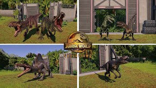 All Carnivore Release animations in Jwe2 [upl. by Yeslehc]