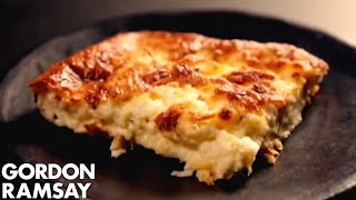 Cheat’s Soufflé With Three Cheeses  Gordon Ramsay [upl. by Tomchay]