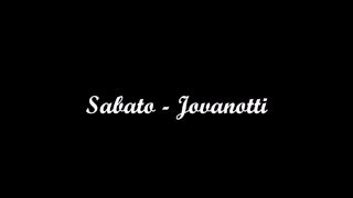 Sabato  Jovanotti with lyrics [upl. by Nesnej]