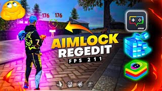 AIMLOCK 20 REGEDIT FOR PC  🚀⚡💻 FreeFire  BLUESTACKSMSI 99 Headshot Rate  100 ANTI BAN [upl. by Kuhn]