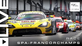 LIVE  Race  Spa Speedweek  2024 British GT [upl. by Nahk]