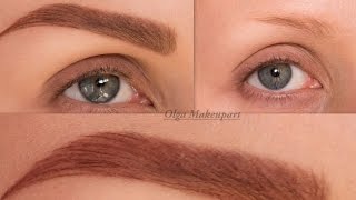 PERFECT EYEBROW TUTORIALle sopracciglia perfette tecnica pelo a pelo [upl. by Mia76]