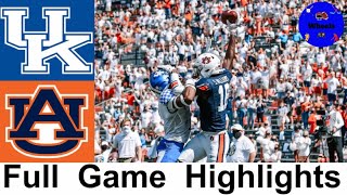 23 Kentucky vs 8 Auburn Highlights  College Football Week 4  2020 College Football Highlights [upl. by Soigroeg297]