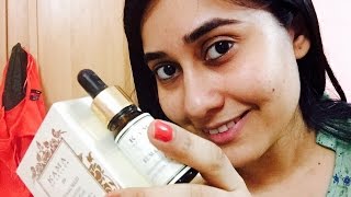 Kama Ayurveda Kumkumadi oil Review [upl. by Hctim]