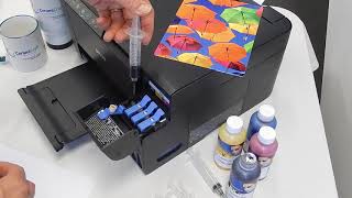 How to Setup your Epson Ecotank Printer with Inktec Sublimation Ink [upl. by Nihi]