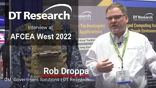 About DT Research – Interview at AFCEA West 2022 [upl. by Nadeau558]