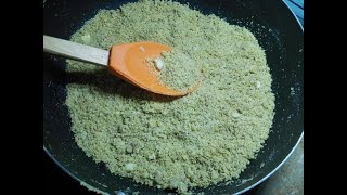 ENG SUB Atta Panjiri Recipe  Wheat Panjiri Recipe Aata Panjiri Pakistani food channel [upl. by Yllrebmik]