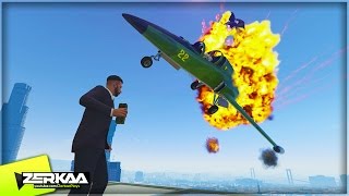 JETS VS STICKY BOMBS  GTA 5 Funny Moments  E629 GTA 5 PS4 [upl. by Yaj]