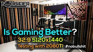 Gaming 329  Testing and Results  RTX 2080ti at 5120 x 1440 [upl. by Asiuqram160]