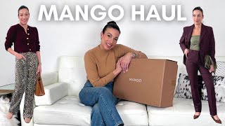 MANGO Winter Haul amp Try On [upl. by Maxwell]