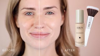 Liquid Mineral Foundation Norrsken │ IDUN Minerals [upl. by Ttennej]