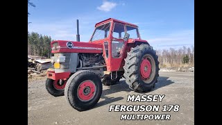 Massey Ferguson 178 MultiPower [upl. by Rabma]