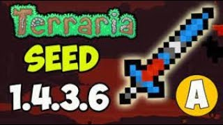 Terraria Enchanted Sword Seed 1436 [upl. by Landes]