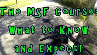 Tutorial The MSF course what to expect Motorcycle training for beginners Motorcycle Safety [upl. by Karas286]