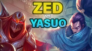 Zed vs Yasuo [upl. by Trixy]