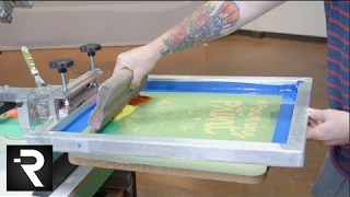 How To Screen Print Multiple Colors With One Screen [upl. by Anatlus]