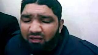 Mumtaz qadri reciting naat at police station3gp [upl. by Atoiganap932]